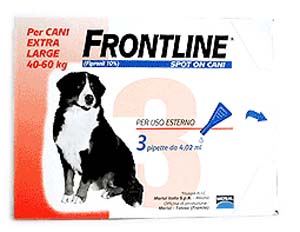 FRONTLINE SPOT-ON ROSSO 4 PIPETTE 40-60 kg