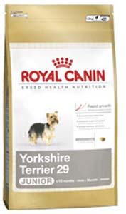 ROYAL CANIN MANGIME PER YORKSHIRE TERRIER JUNIOR SPECIFICO - 1,5 kg